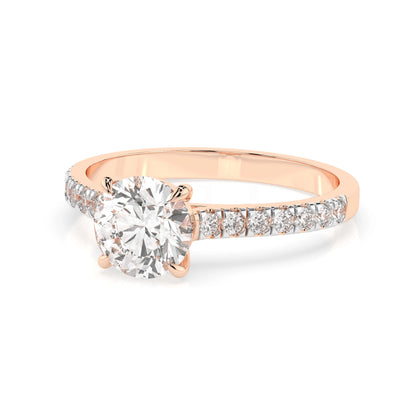 Solitär-Eternity-Ring (Rund), 0.7 ct — 101-10094(5.7)