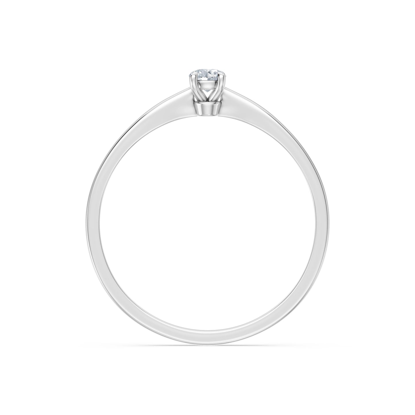 Solitär-Ring, 0.1 ct — 101-10116(3.0)