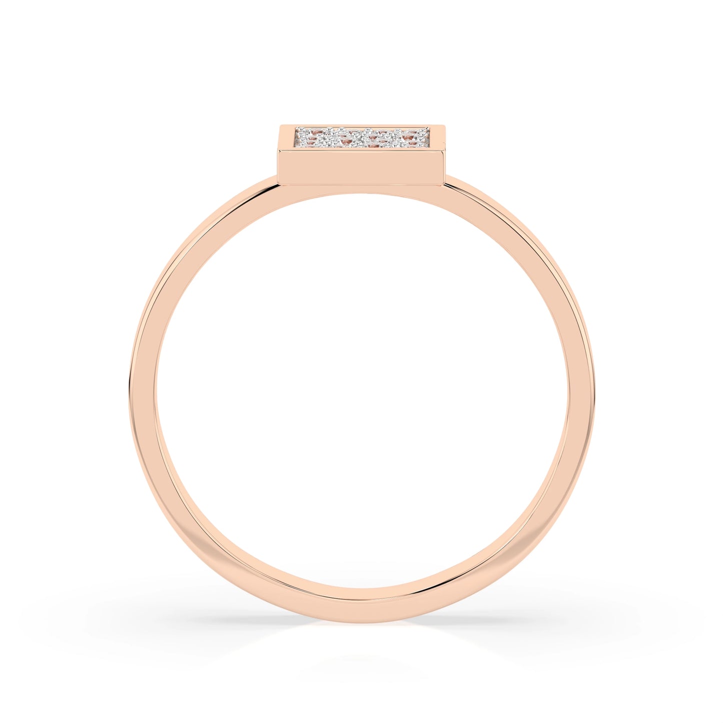 Illusion-Ring (Rund), 0.07 ct — 101-10059