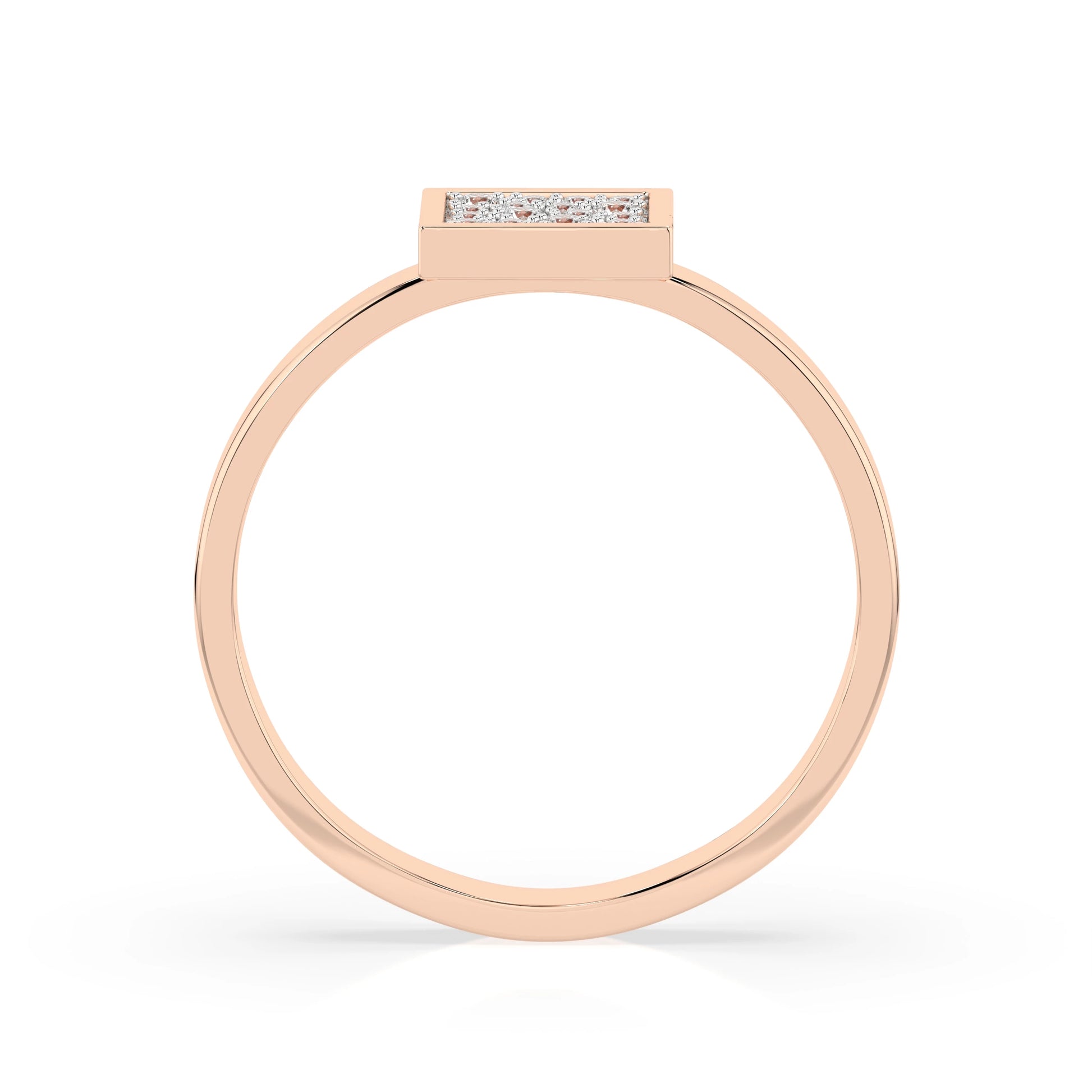 Illusion-Ring (Rund), 0.07 ct — 101-10059