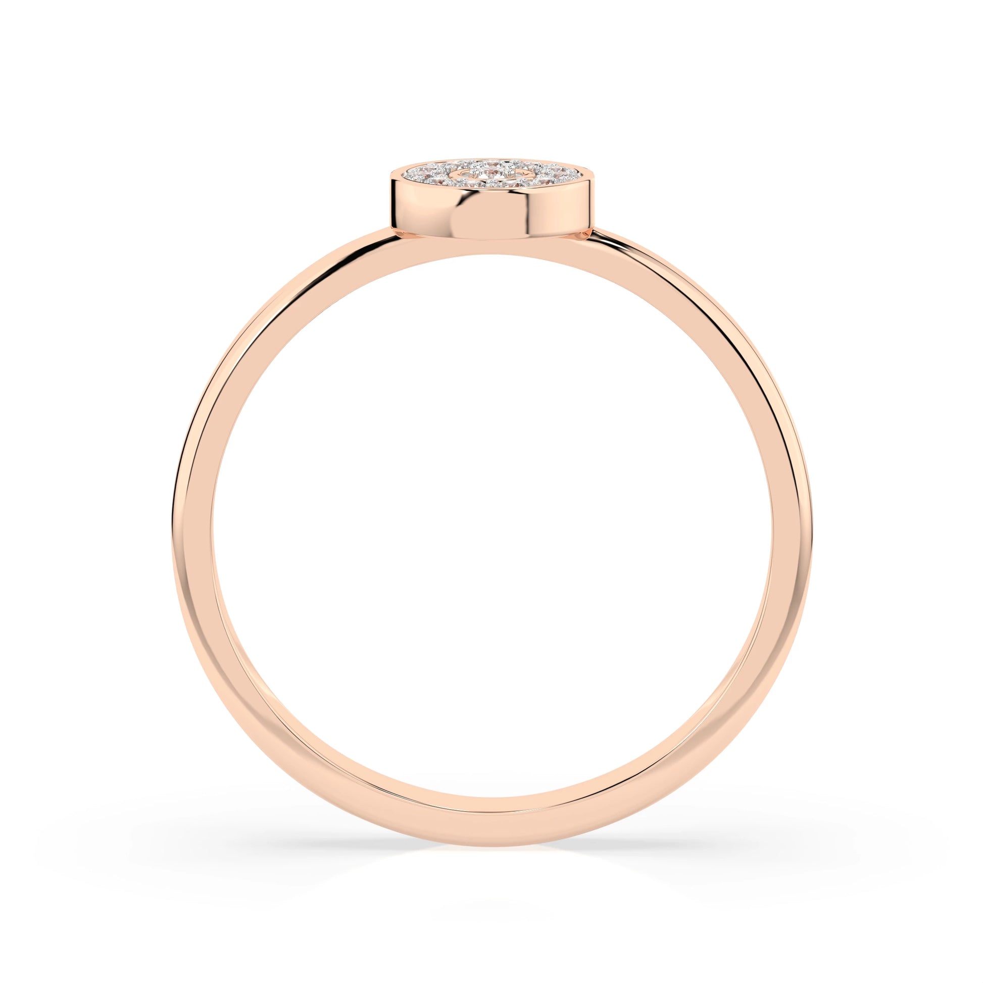 Illusion-Ring (Rund), 0.07 ct — 101-10075