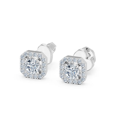 Solitär-Eternity-Ohrringe, 0.4 ct — 102-10118/2(3.7)