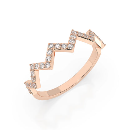 Minimalismus-Ring (Rund), 0.26 ct — 101-10162/2