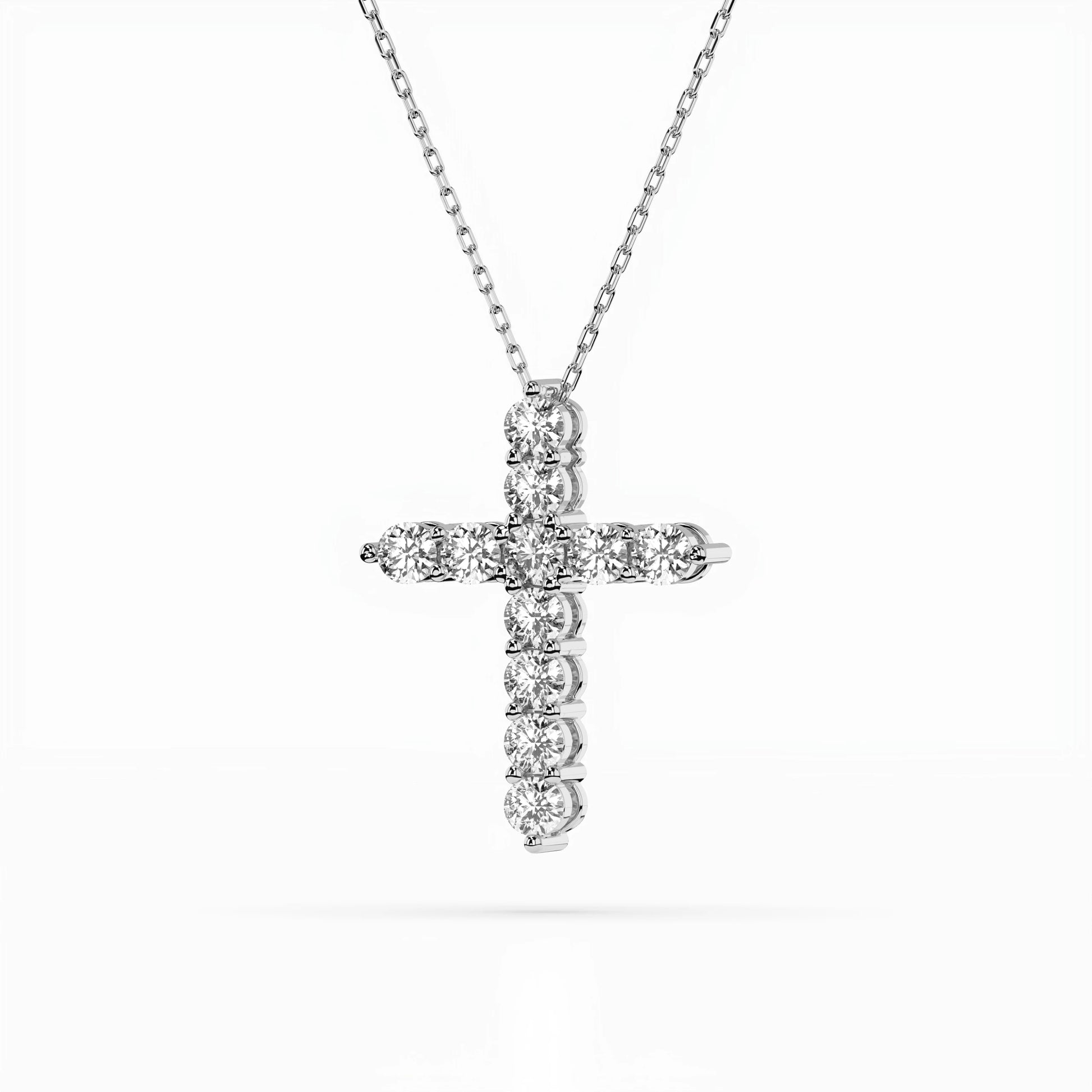Minimalismus-Halskette (Rund), 1.65 ct — 104-10039(3.4)