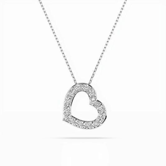 Minimalismus-Halskette (Rund), 0.35 ct — 104-10061
