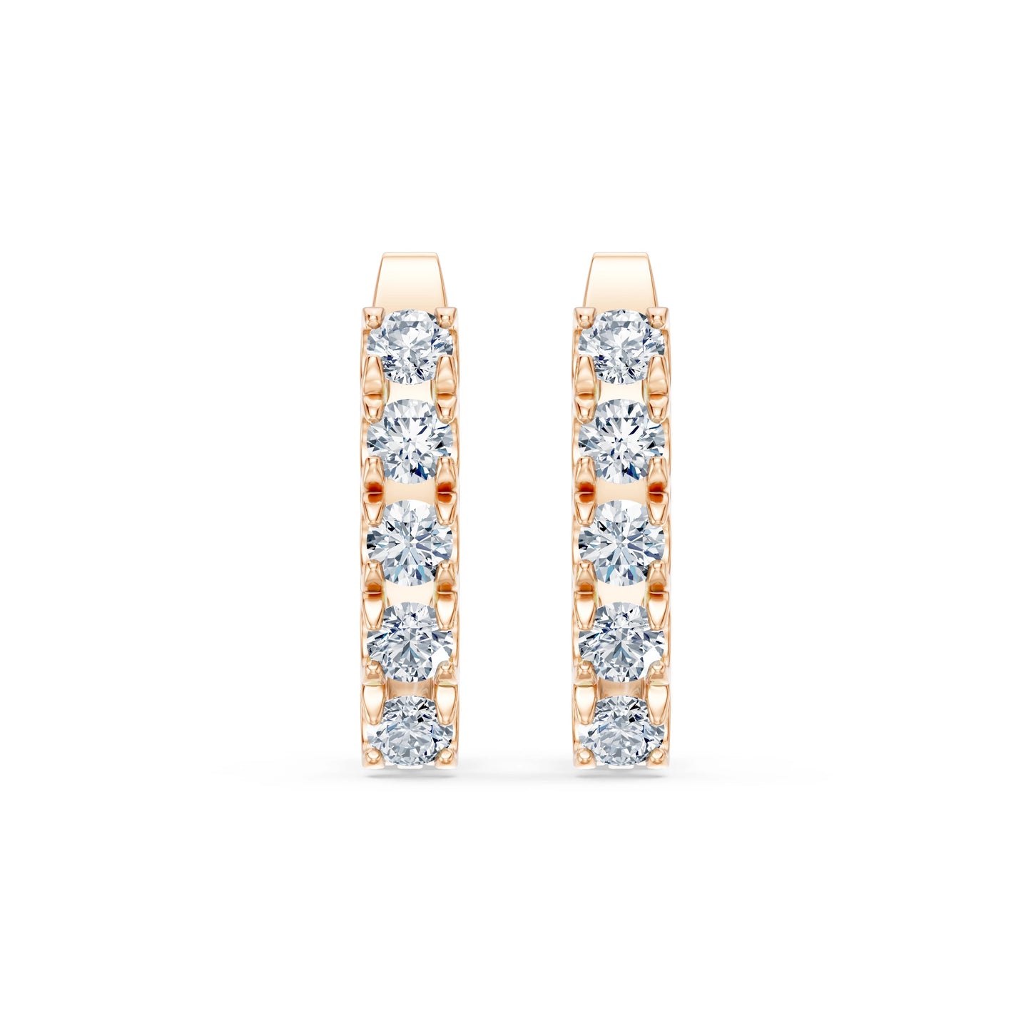 Eternity-Ohrringe, 0.6 ct — 102-10123(2.5)