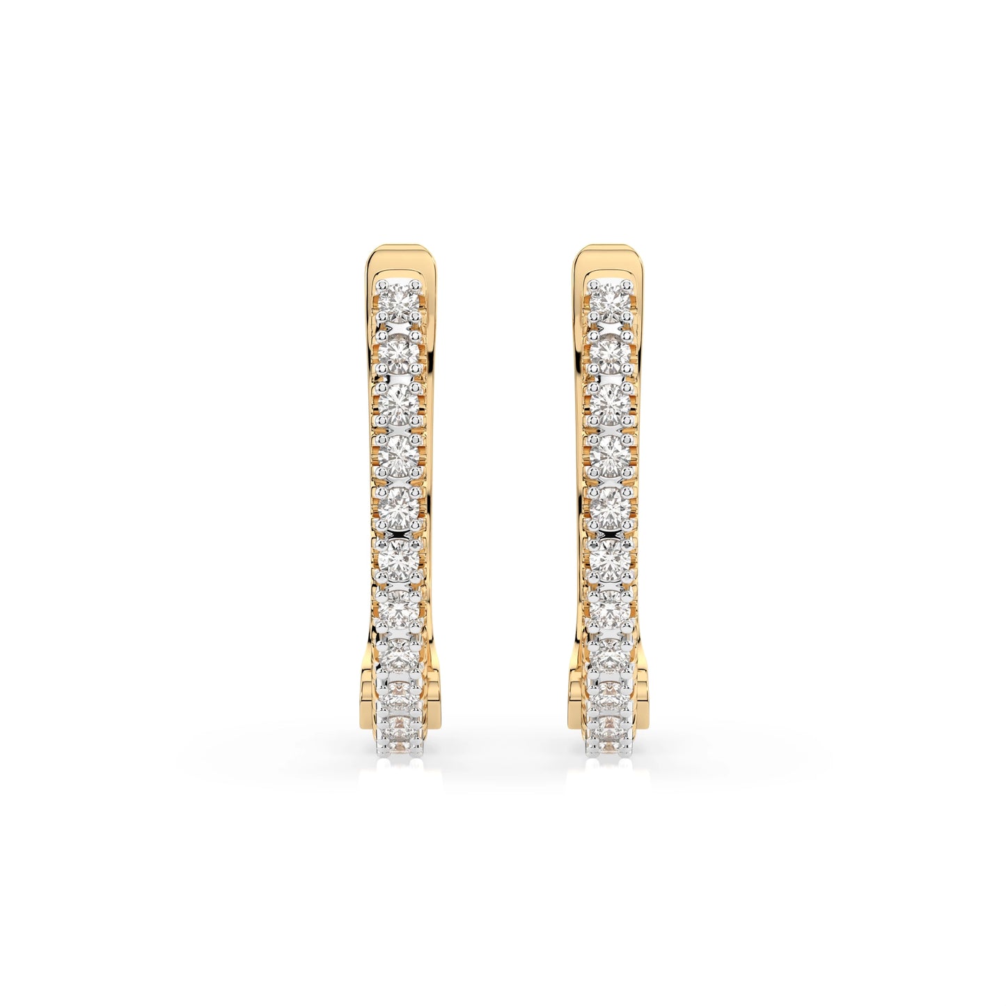 Eternity-Ohrringe (Rund), 0.18 ct — 102-10076