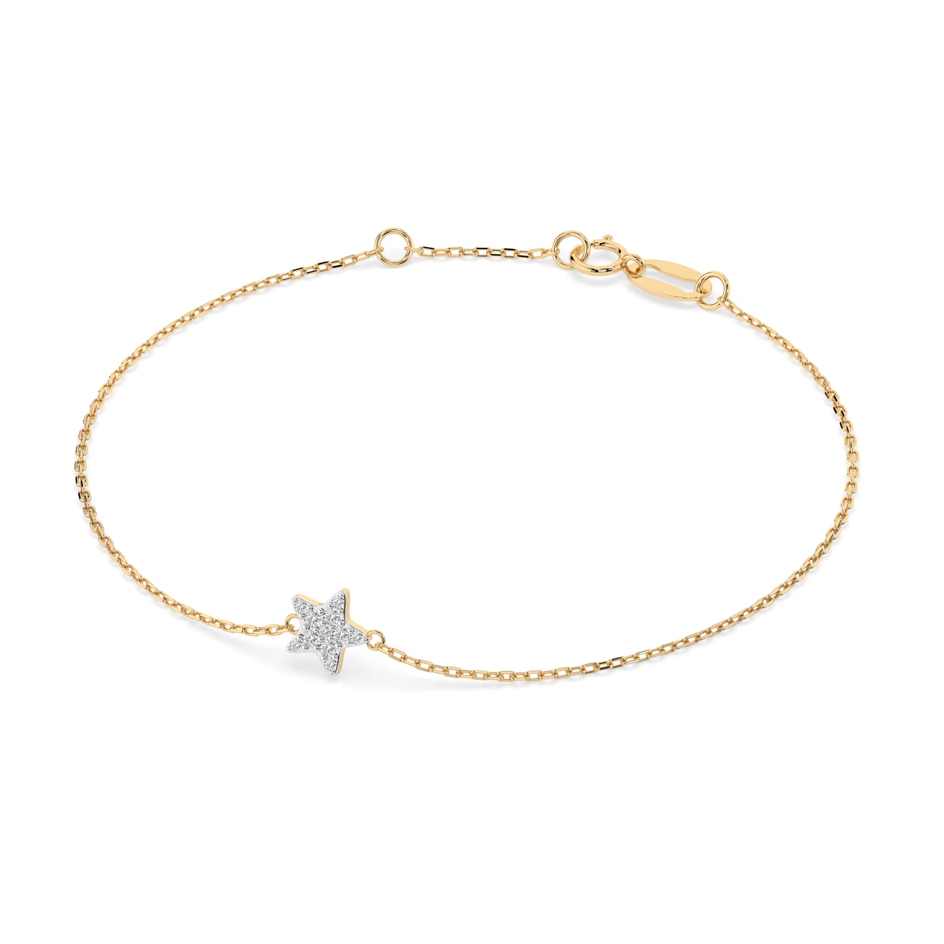 Minimalismus-Armband (Rund), 0.03 ct — 105-10013