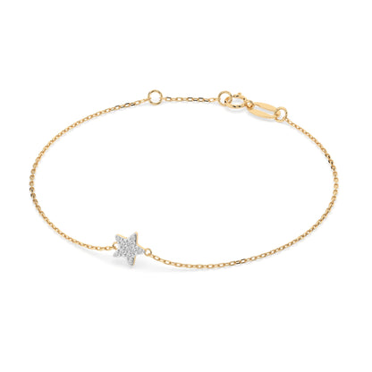 Minimalismus-Armband (Rund), 0.03 ct — 105-10013