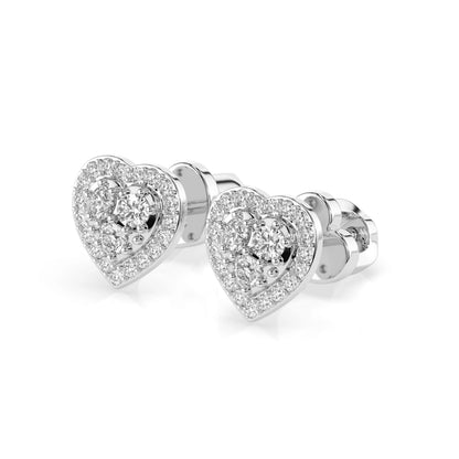 Illusion-Ohrringe (Rund), 0.17 ct — 102-10096