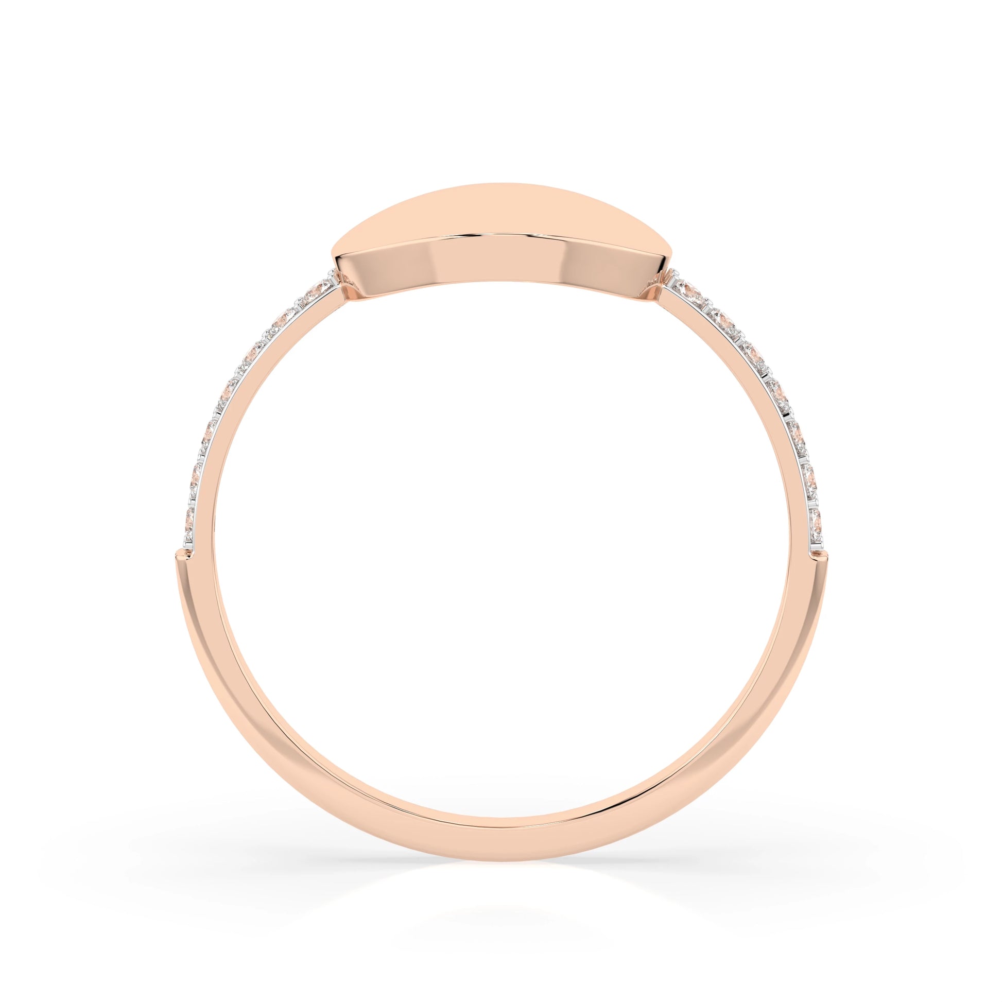 Minimalismus-Ring (Rund), 0.14 ct — 101-10067