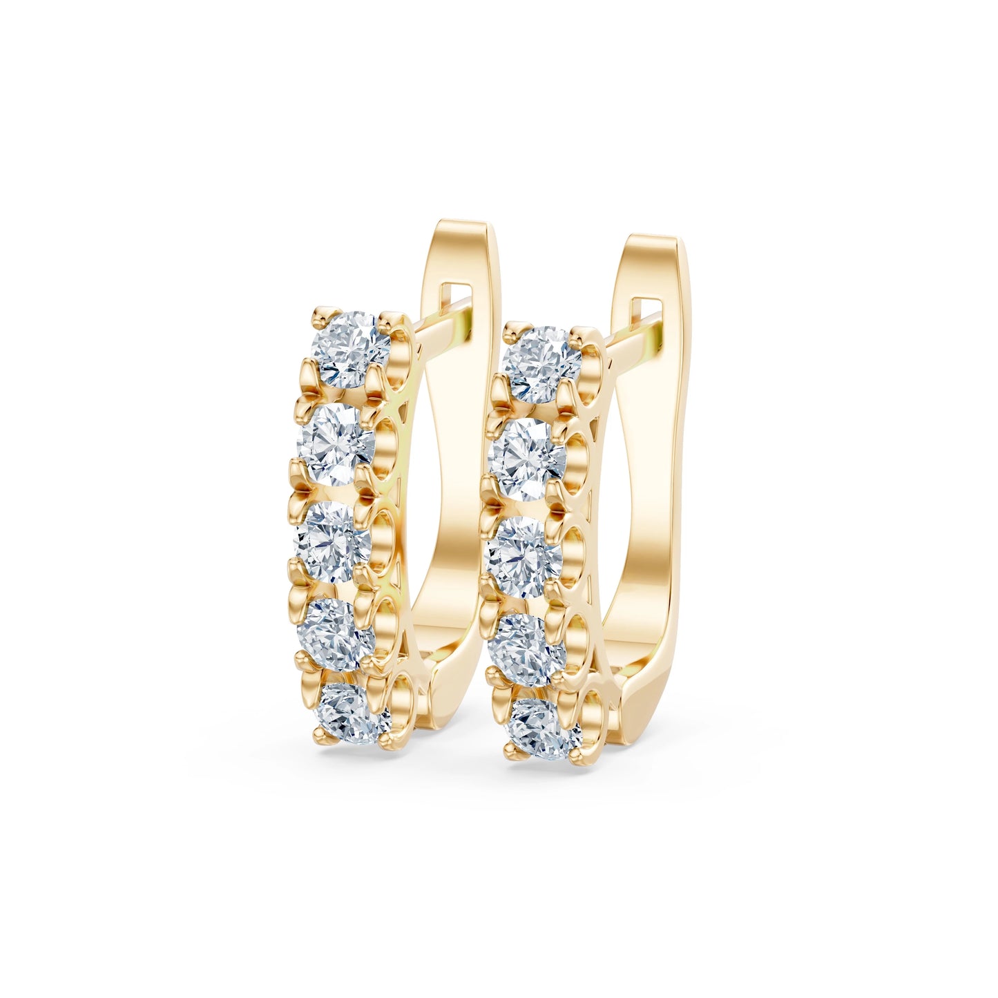 Eternity-Ohrringe, 0.6 ct — 102-10123(2.5)