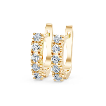 Eternity-Ohrringe, 0.6 ct — 102-10123(2.5)