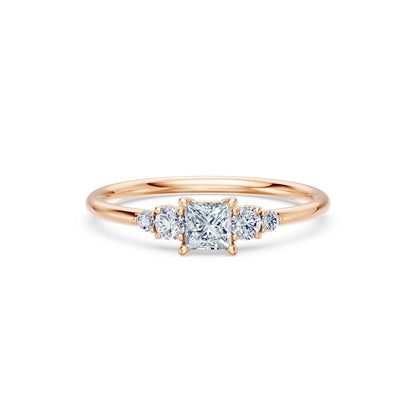 Solitär-Eternity-Ring, 0.3 ct — 101-10143(0.30)PR