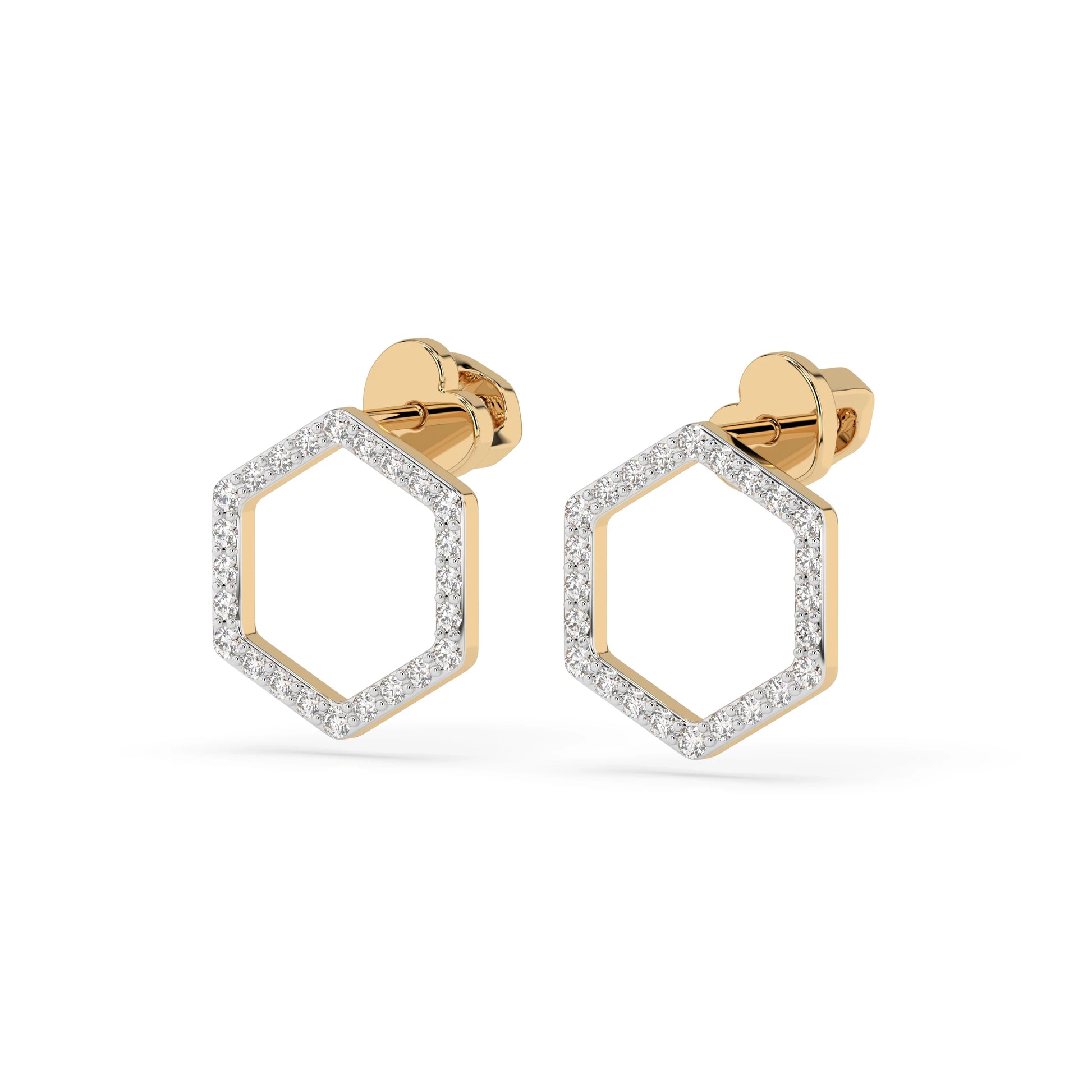 Minimalismus-Ohrringe (Rund), 0.29 ct — 102-10167