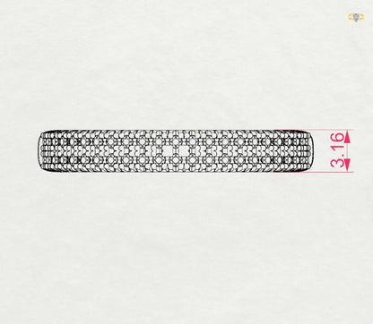 Eternity-Ring (Rund), 0.18 ct — 101-10300