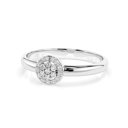 Illusion-Ring (Rund), 0.08 ct — 101-10072