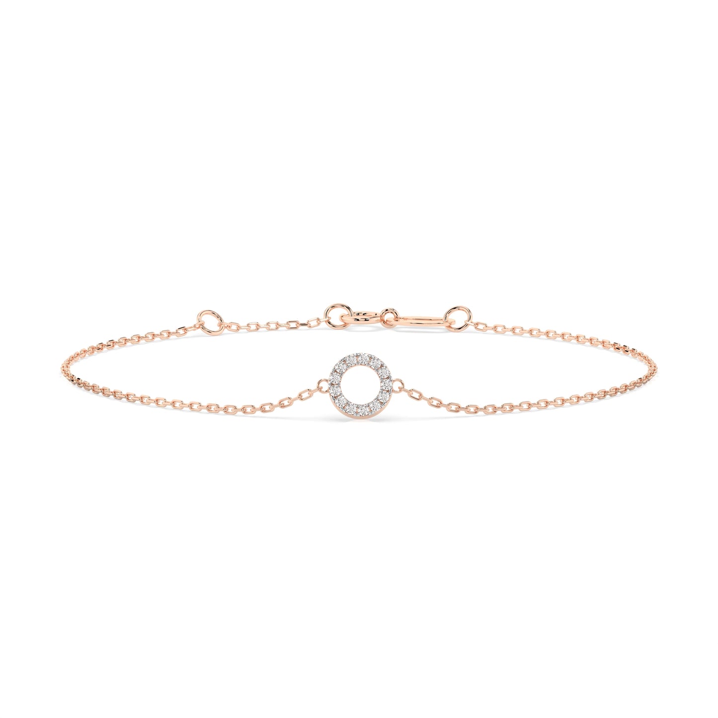Minimalismus-Armband (Rund), 0.07 ct — 105-10015