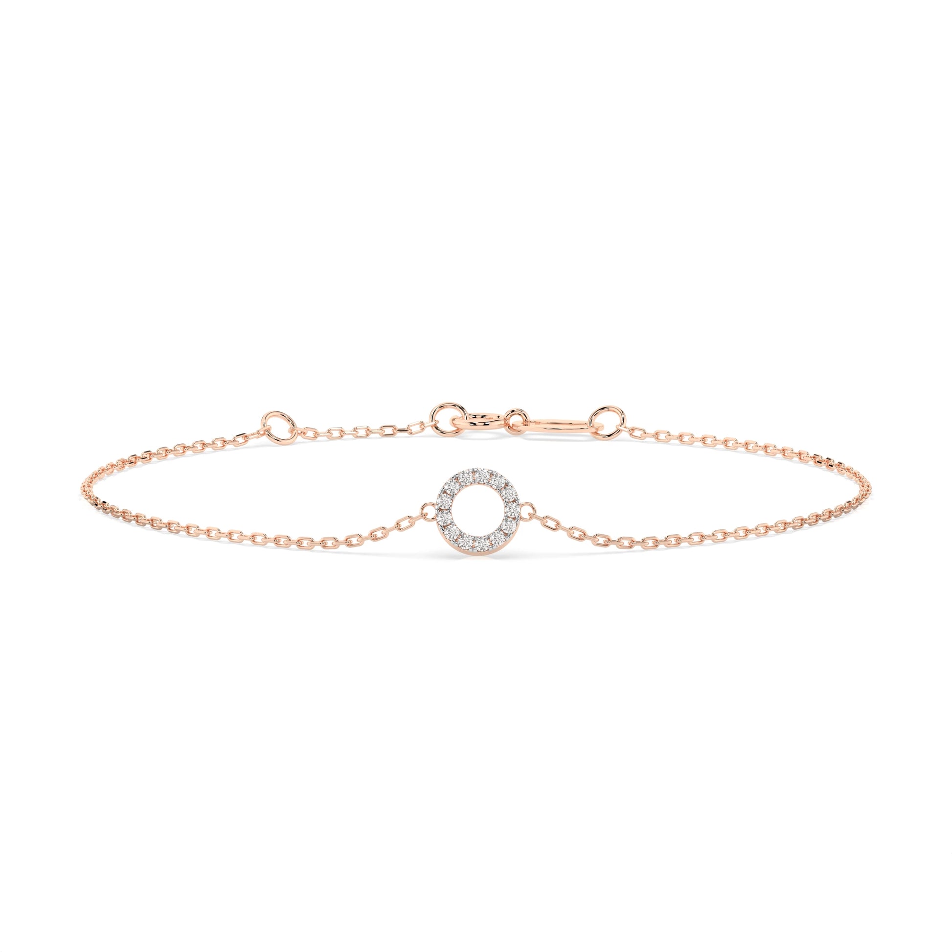 Minimalismus-Armband (Rund), 0.07 ct — 105-10015