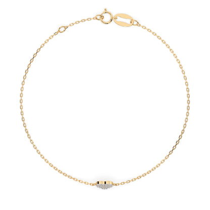 Minimalismus-Armband (Rund), 0.09 ct — 105-10012