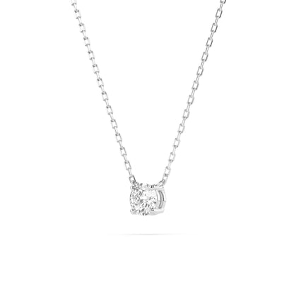 Solitär-Halskette (Rund), 0.15 ct — 104-10040(3.4)