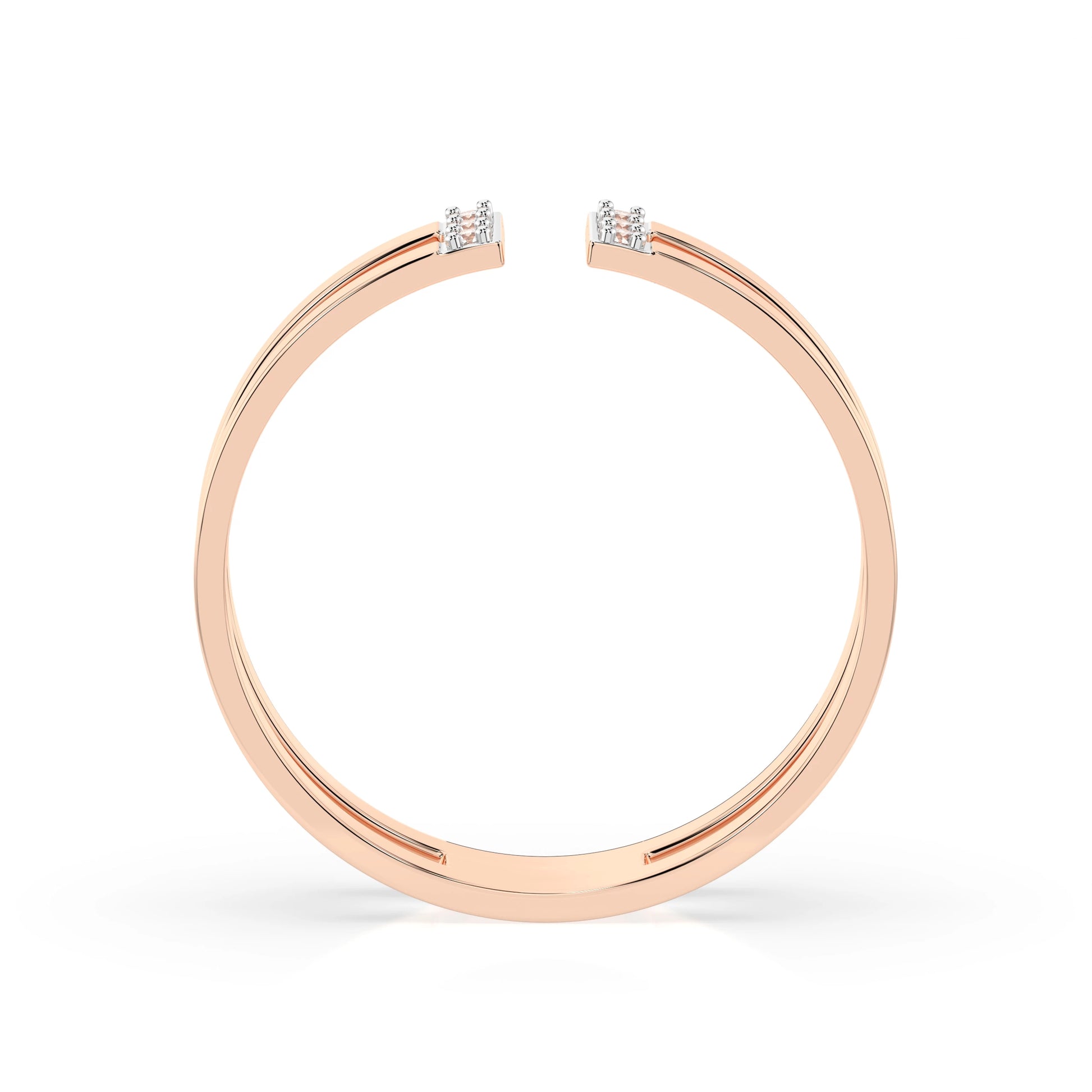 Minimalismus-Ring (Rund), 0.06 ct — 101-10163
