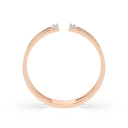 Minimalismus-Ring (Rund), 0.06 ct — 101-10163