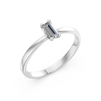 Solitär-Ring, 0.3 ct — 101-10194(0.30)BAQ