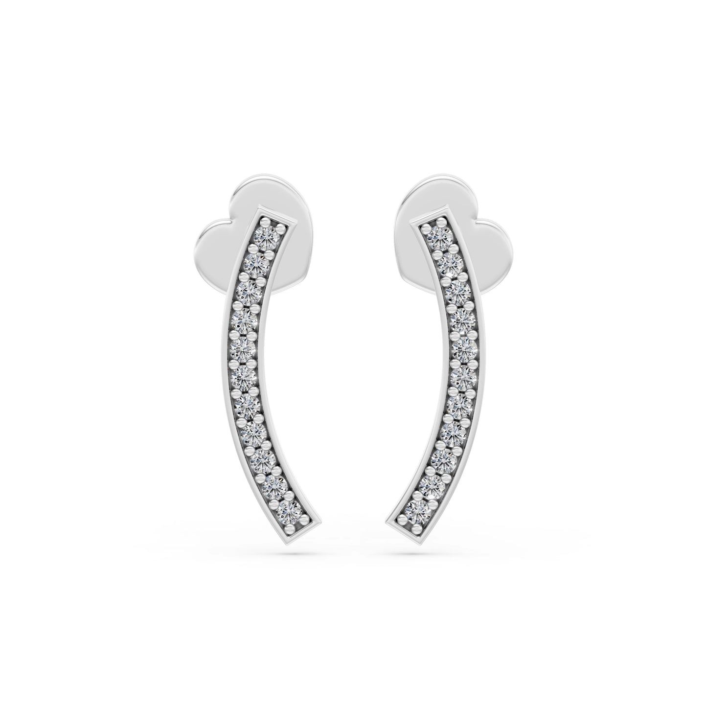 Minimalismus-Ohrringe, 0.13 ct — 102-10065