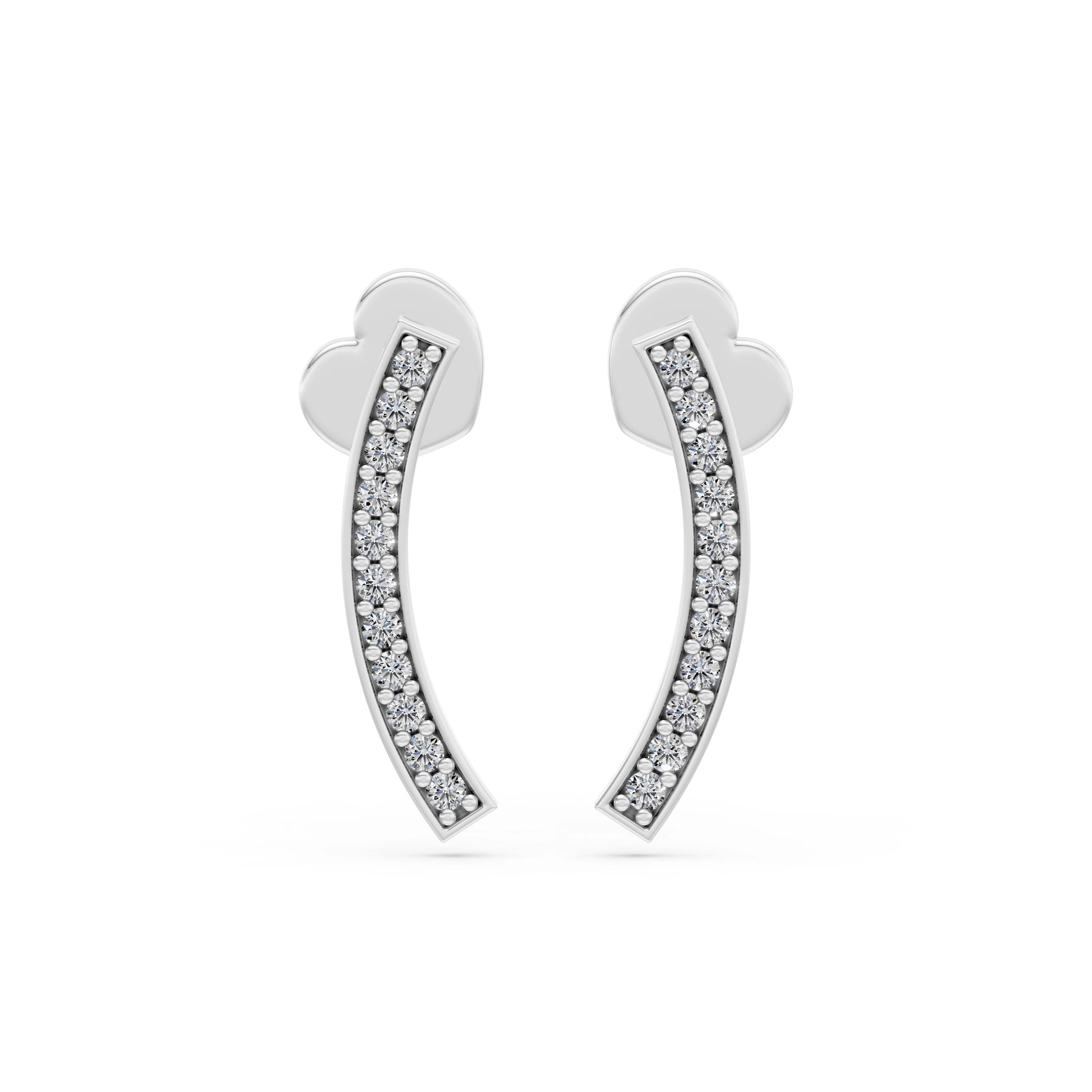 Minimalismus-Ohrringe, 0.13 ct — 102-10065