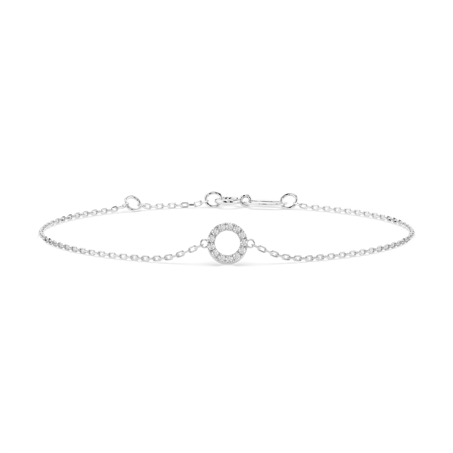 Minimalismus-Armband (Rund), 0.07 ct — 105-10015