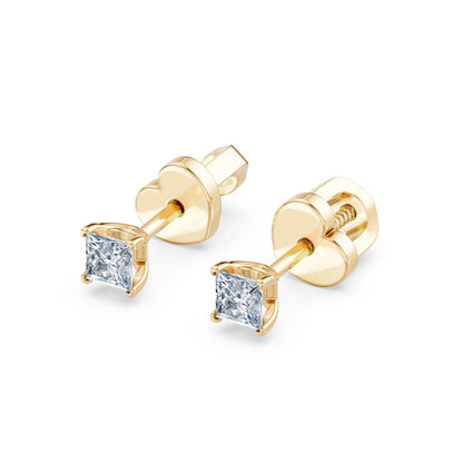 Solitär-Schmetterling-Ohrringe, 0.34 ct — 102-10117(3.0)PR