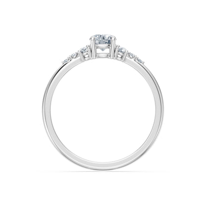 Solitär-Eternity-Ring, 0.35 ct — 101-10140(4.5)
