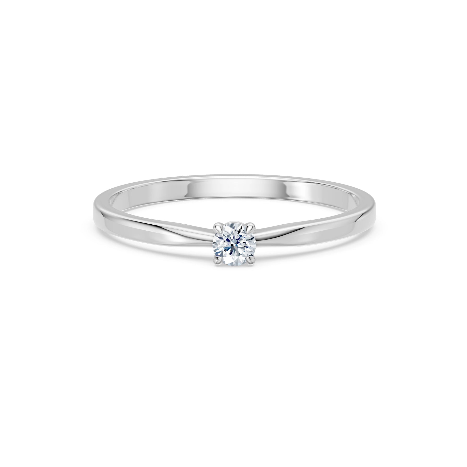 Solitär-Ring, 0.1 ct — 101-10116(3.0)