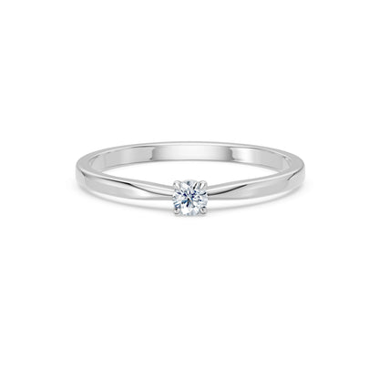 Solitär-Ring, 0.1 ct — 101-10116(3.0)
