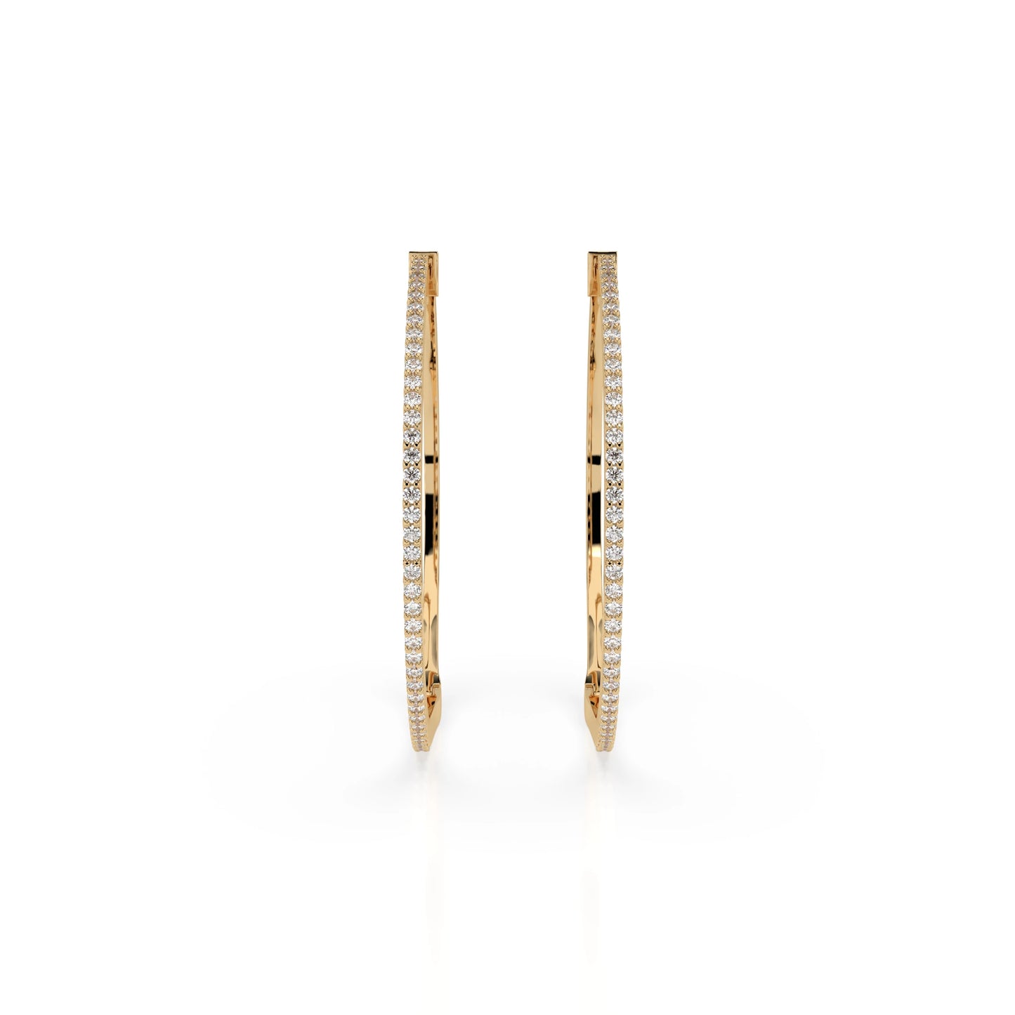 Eternity-Ohrringe (Rund), 0.38 ct — 102-10051