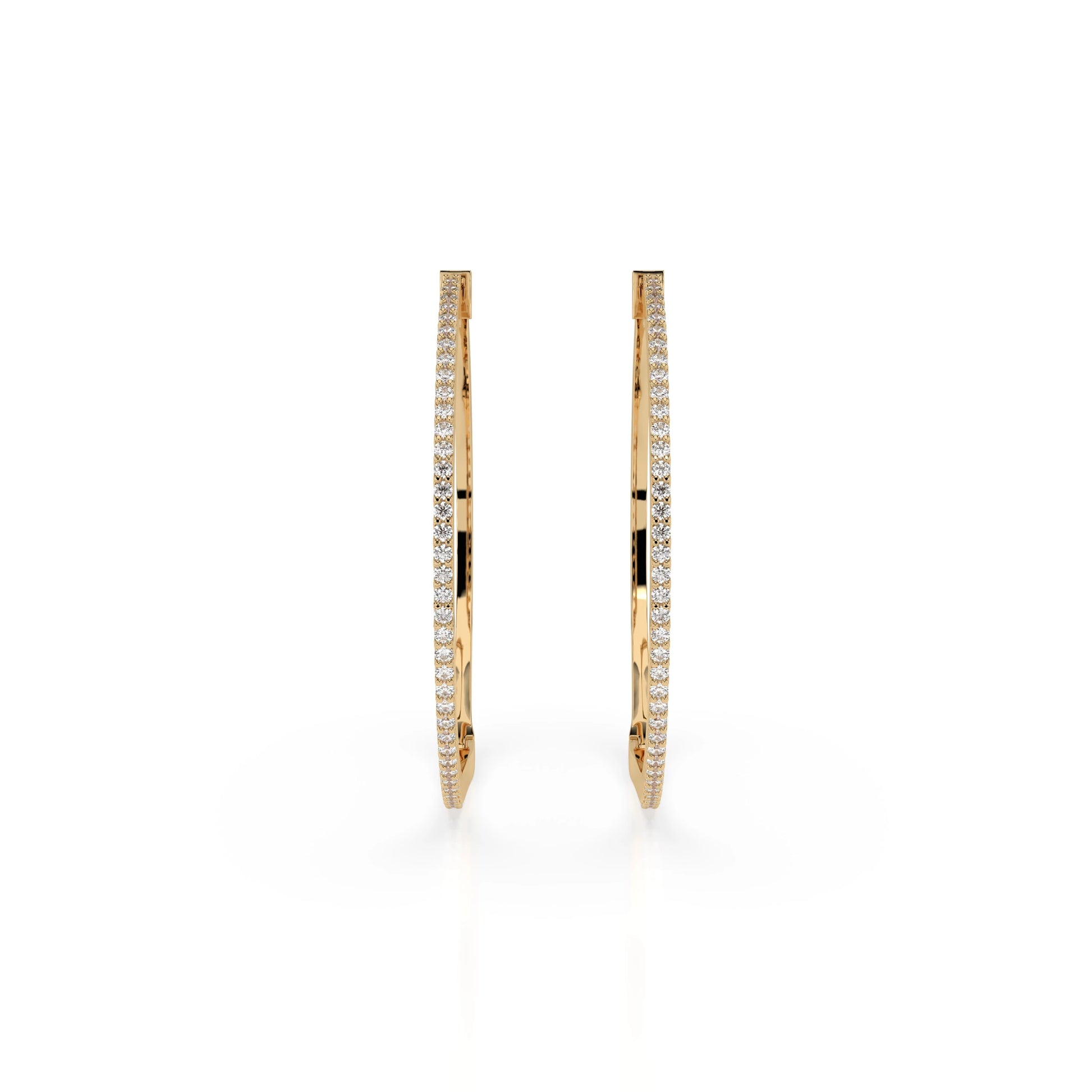 Eternity-Ohrringe (Rund), 0.38 ct — 102-10051