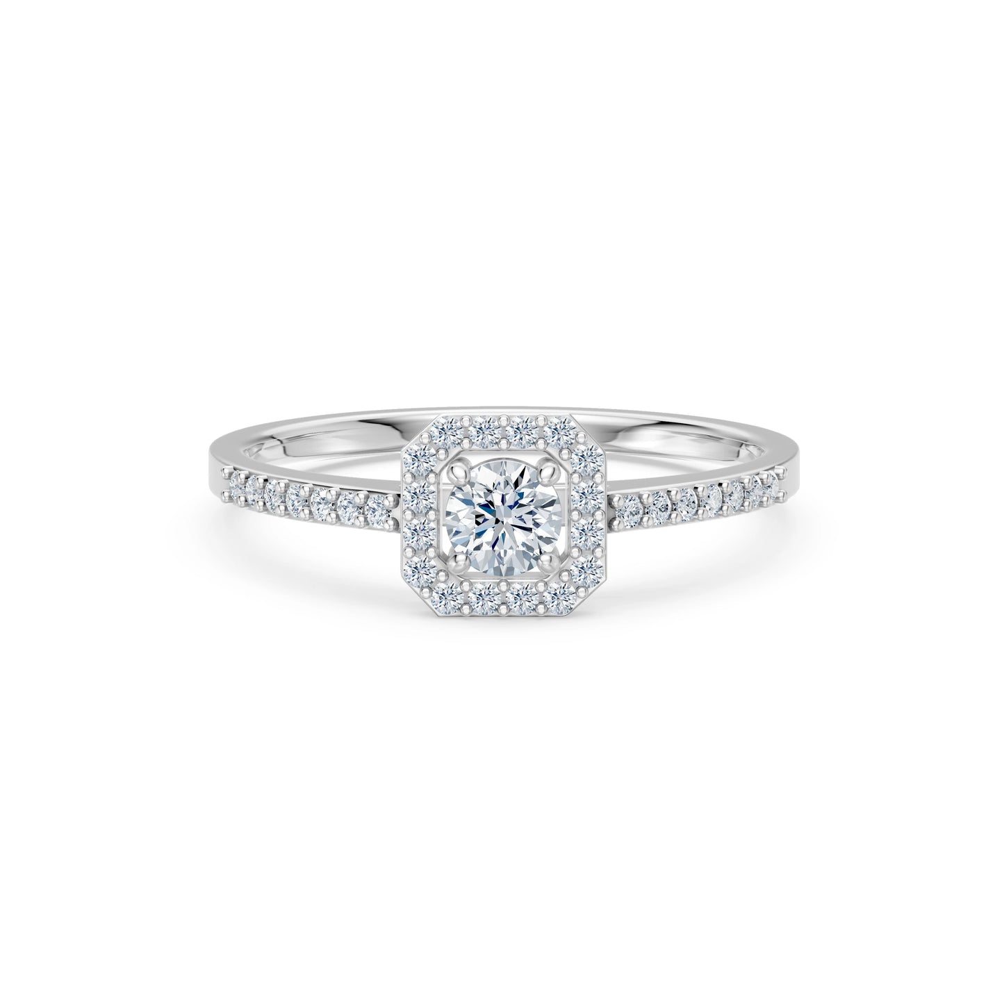 Solitär-Eternity-Ring, 0.2 ct — 101-10118/2(3.7)