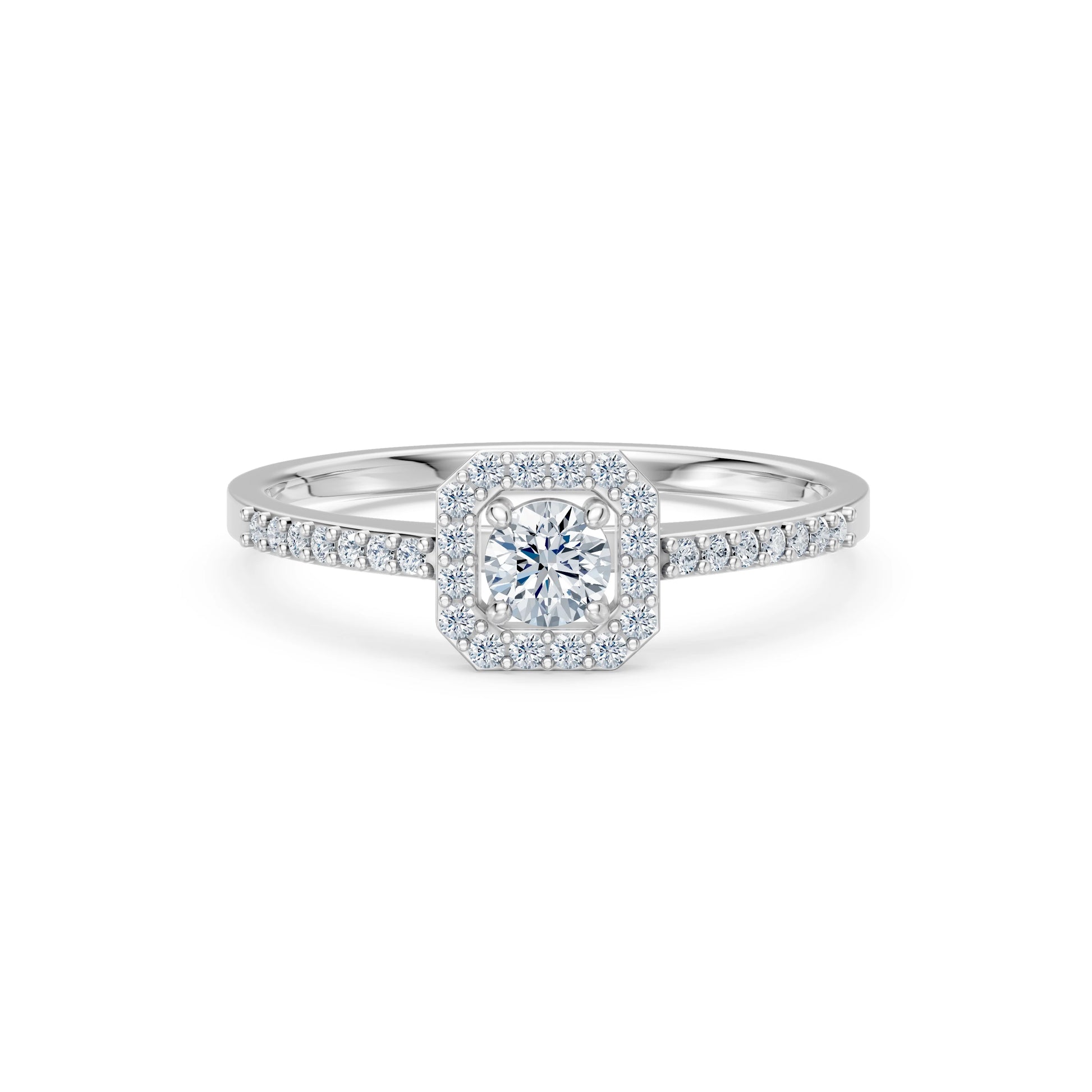 Solitär-Eternity-Ring, 0.2 ct — 101-10118/2(3.7)
