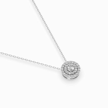 Illusion-Halskette (Rund), 0.09 ct — 104-10043
