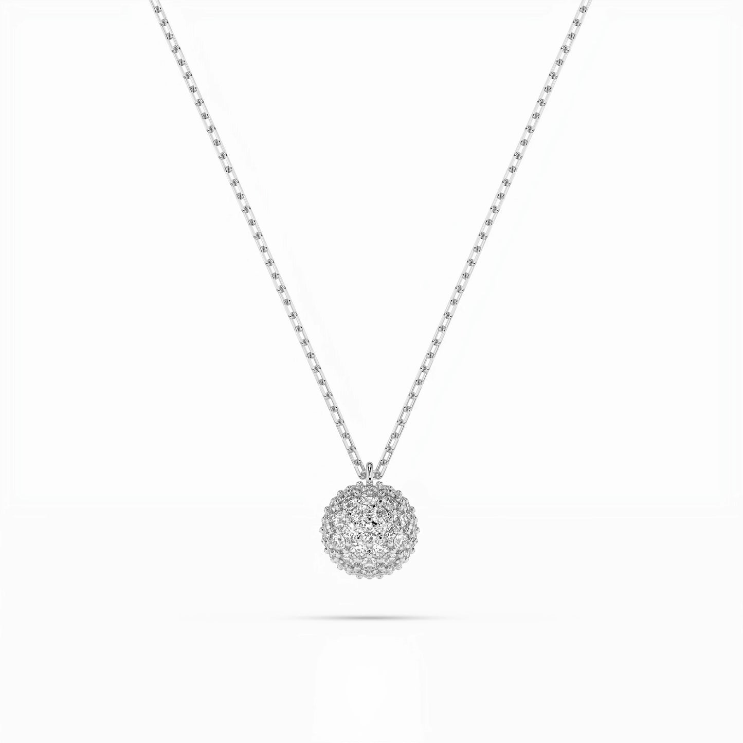 Illusion-Halskette (Rund), 0.23 ct — 104-10065