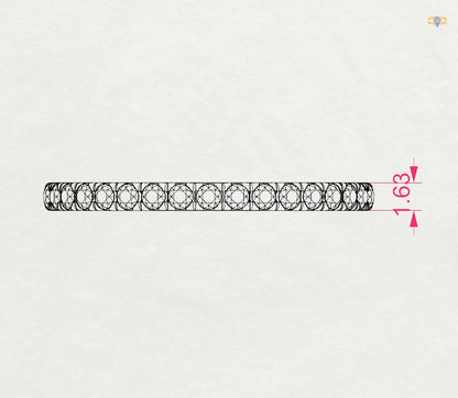 Eternity-Ring (Rund), 0.26 ct — 101-10111