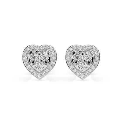 Illusion-Ohrringe (Rund), 0.17 ct — 102-10096