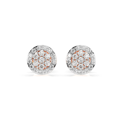 Illusion-Ohrringe (Rund), 0.16 ct — 102-10072