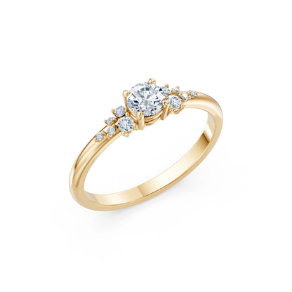 Solitär-Eternity-Ring, 0.35 ct — 101-10140(4.5)
