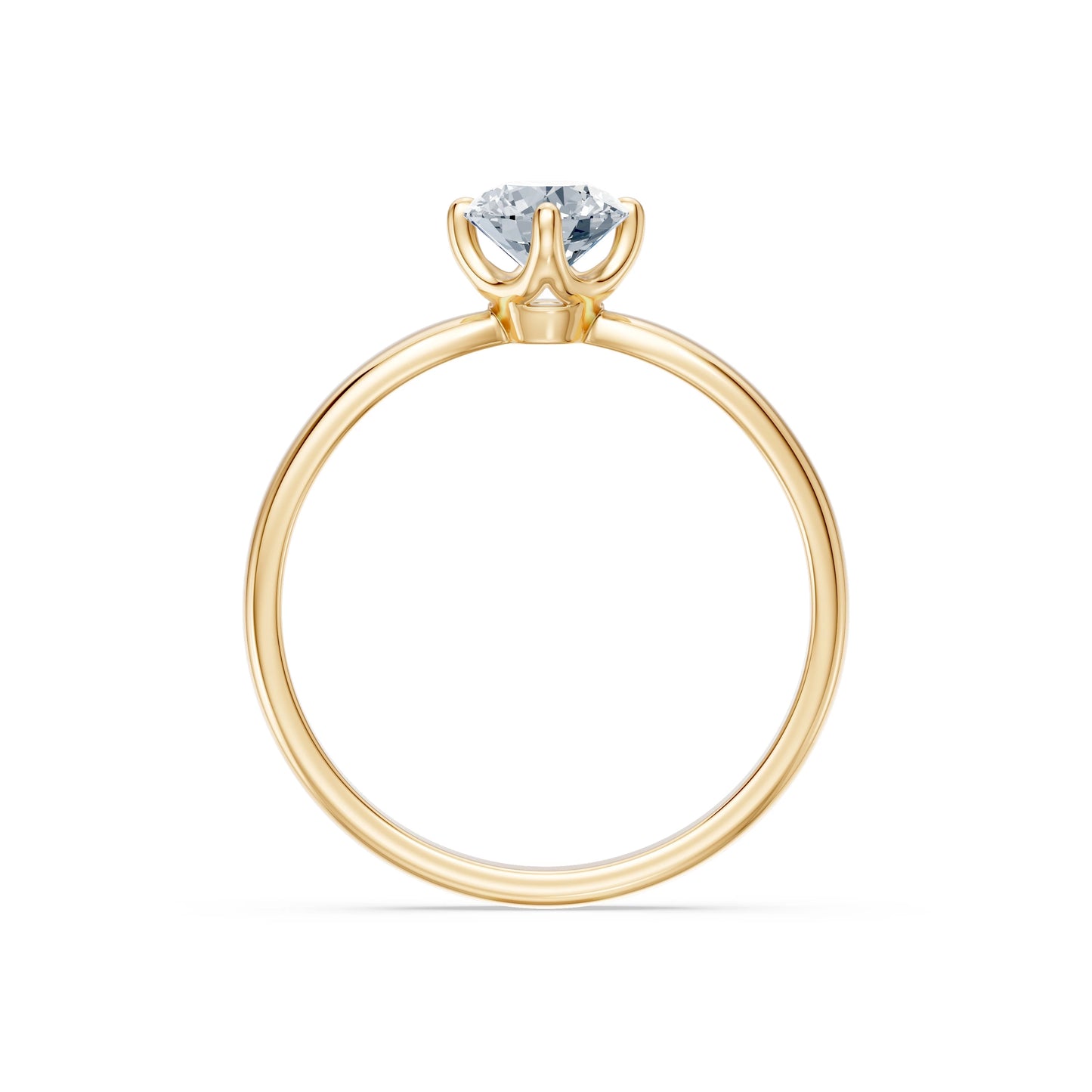 Solitär-Ring, 0.45 ct — 101-10041(4.8)