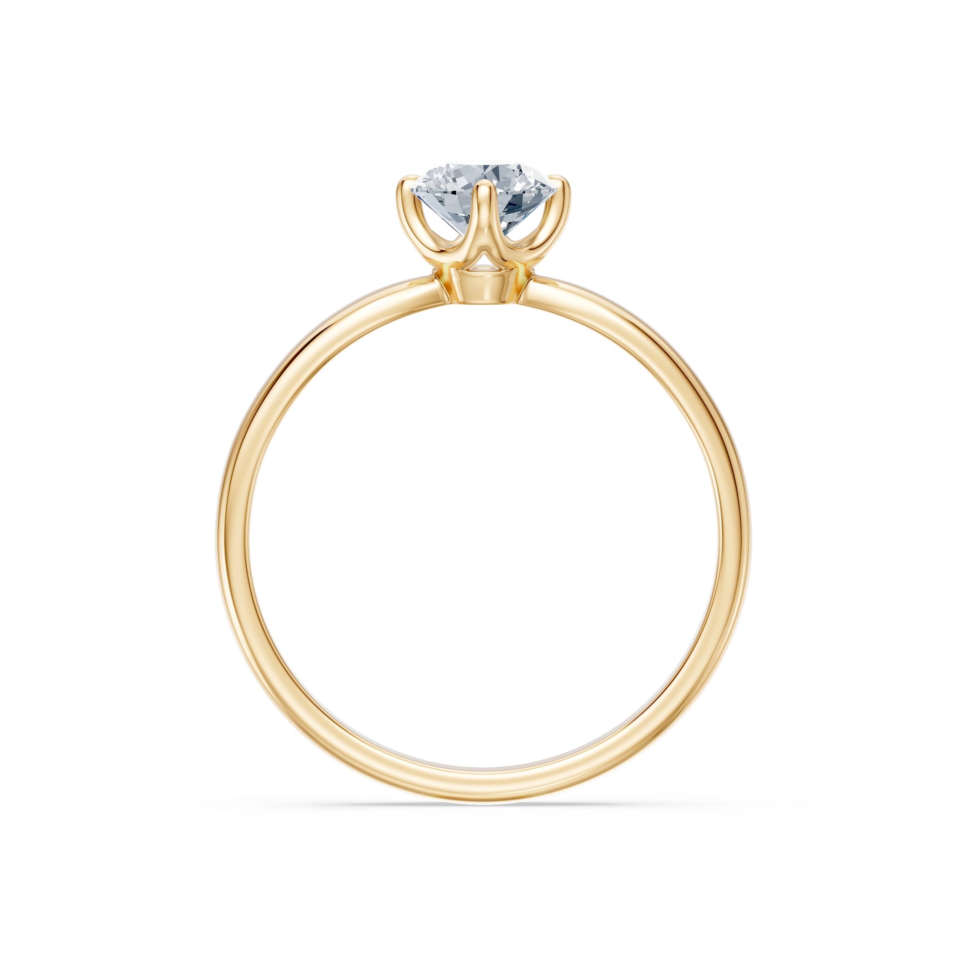 Solitär-Ring, 0.45 ct — 101-10041(4.8)