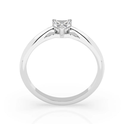 Solitär-Ring (Herz), 0.3 ct — 101-10190(0.30)HRT