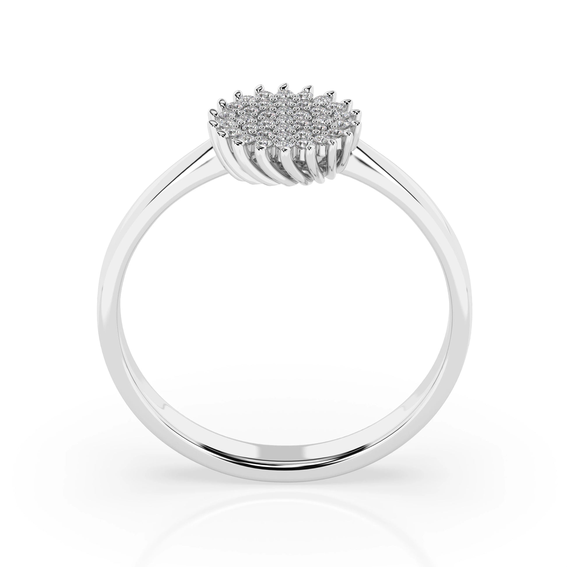 Illusion-Ring (Rund), 0.15 ct — 101-10171