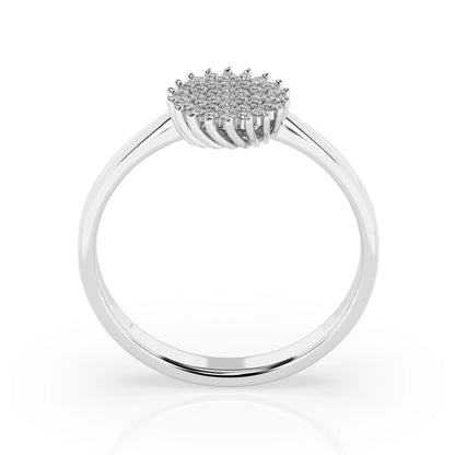 Illusion-Ring (Rund), 0.15 ct — 101-10171